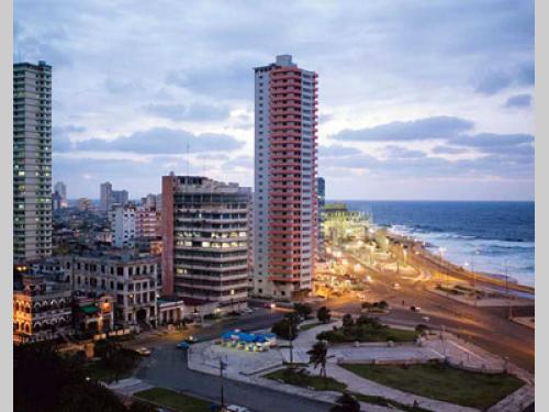 Atardecer en el Vedado