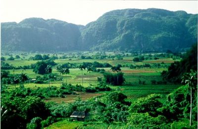 Vista panorámica del Valle de Viñales